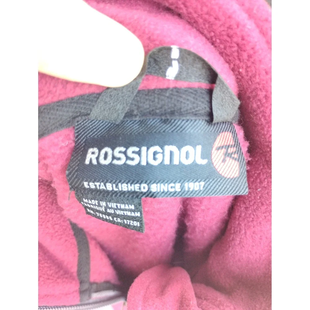 Rossignol Berry Full Zip Fleece Jacket Size Small